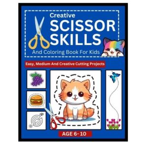 Creative Scissor Skill Coloring Book