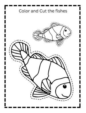 Creative Scissor Skill Coloring Book - Image 2