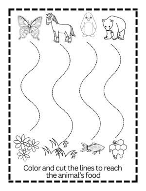 Creative Scissor Skill Coloring Book - Image 5