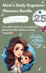 Mom's daily organizer bundle