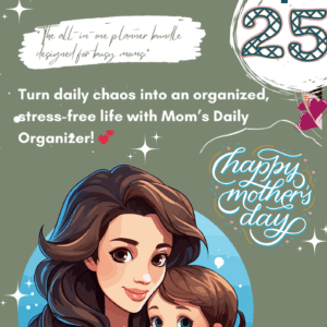 Mom's daily organizer bundle