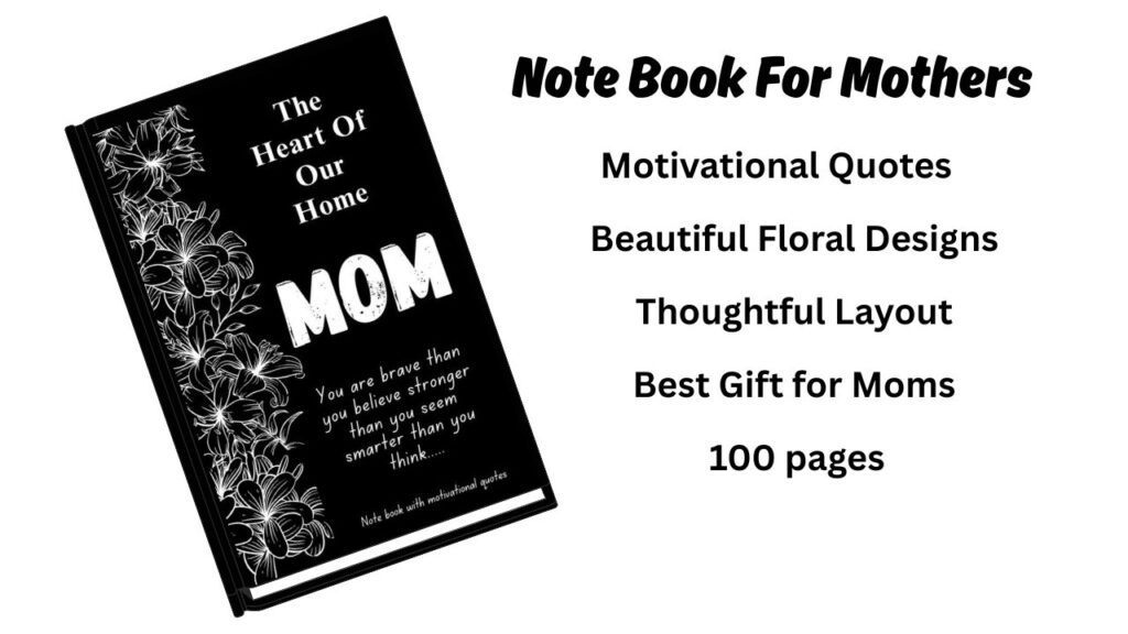 note book for mothers