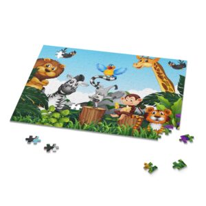 Puzzle Animals in Jungle 252-Piece - Image 4